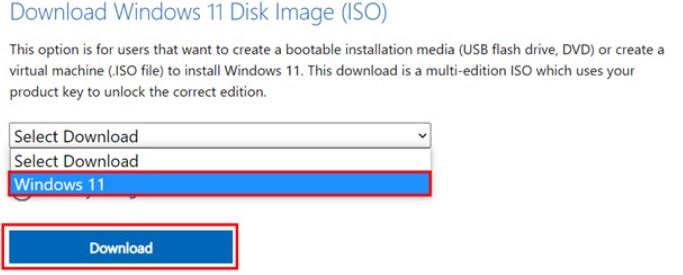 Cách update Win 11 chính thức bằng ISO