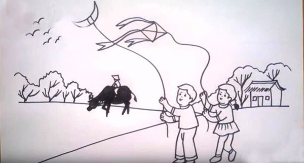 Vẽ tranh thiên nhiên lớp 8 Vẽ tranh thiên nhiên lớp 8