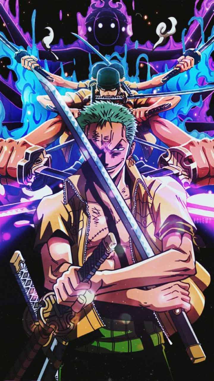 Hình ảnh zoro ngầu 3D 6