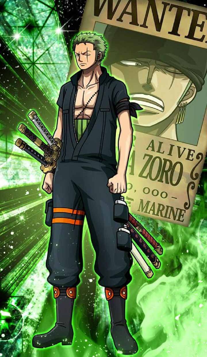 Hình ảnh zoro ngầu 3D 7