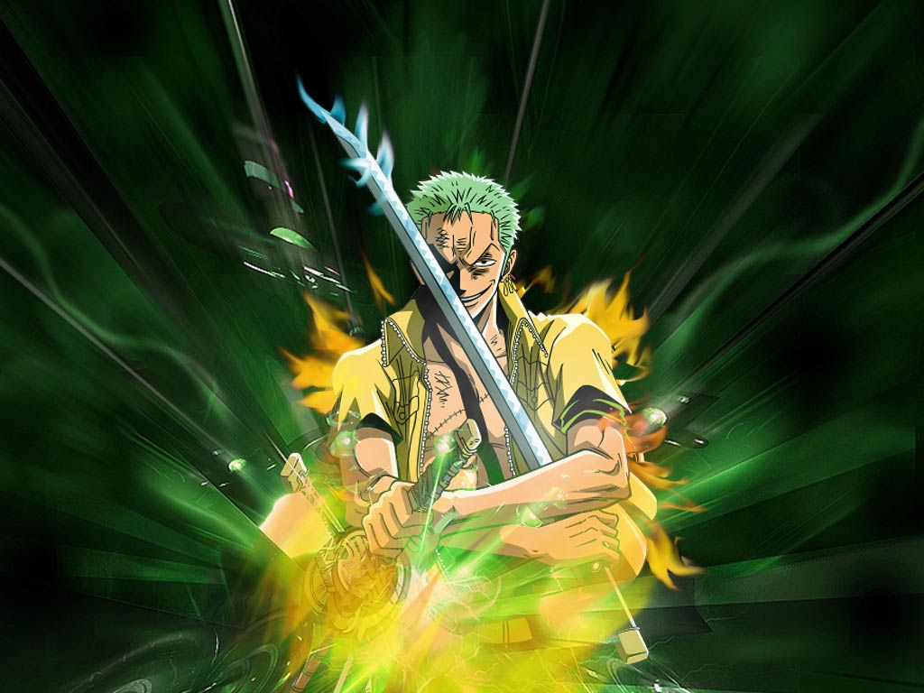 Hình ảnh zoro ngầu 3D 3