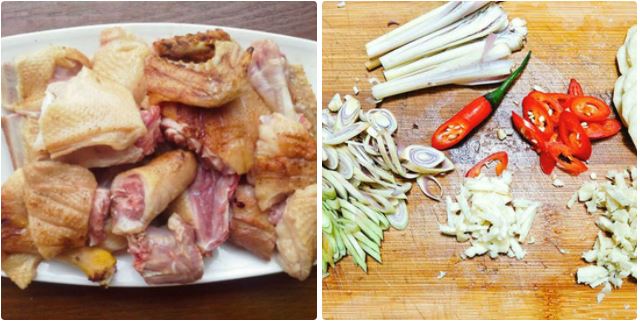 Cách nấu vịt giả cầy miền Bắc