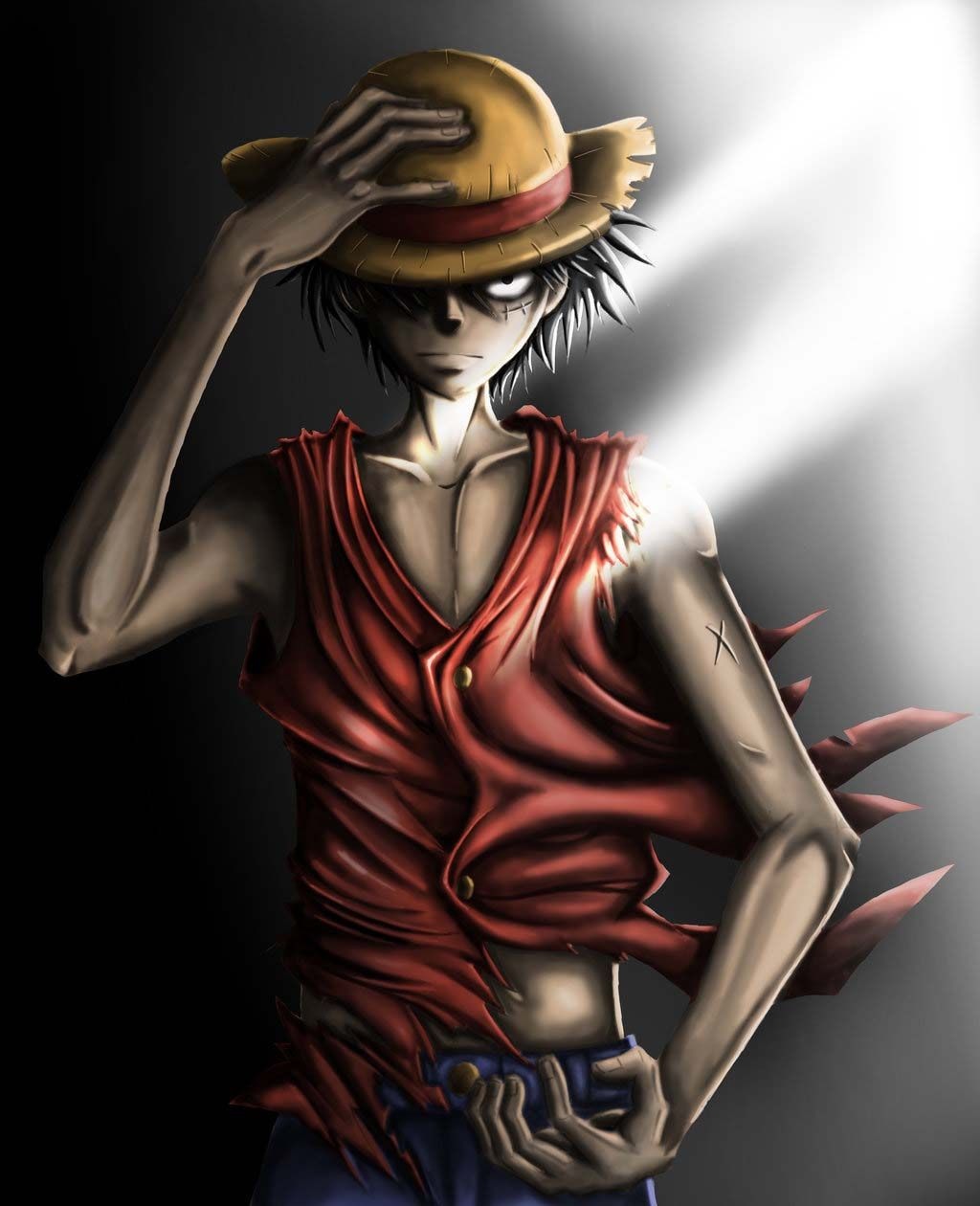 Ảnh Luffy buồn