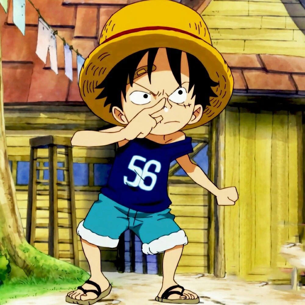 Hình ảnh Luffy dễ thương, cute