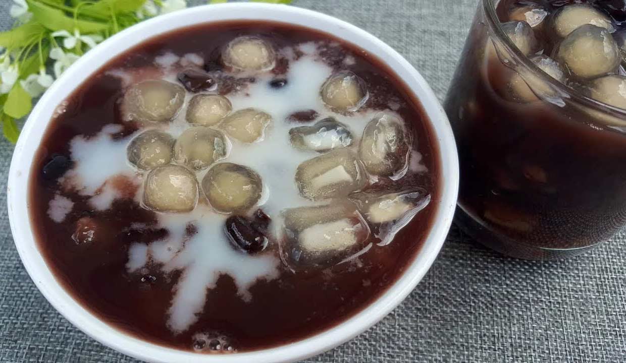 Chè đậu đen bột lọc Chè đậu đen bột lọc