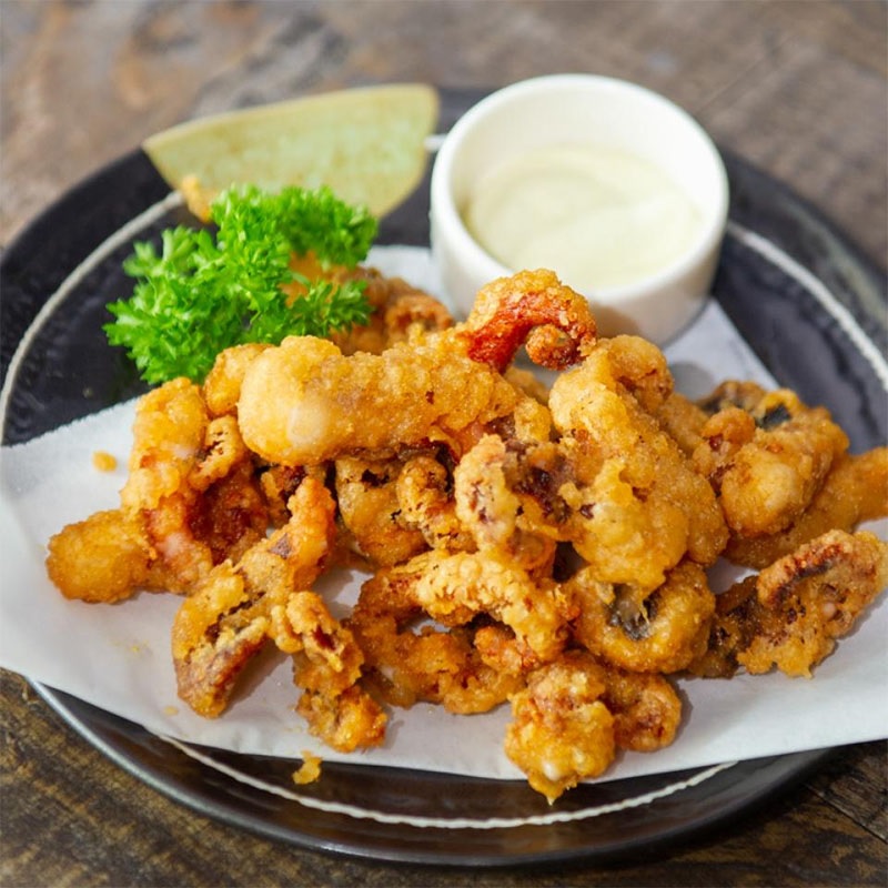 Bạch tuộc chiên giòn Bạch tuộc chiên giòn