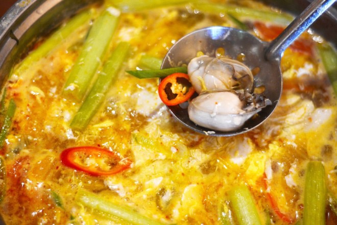 Lẩu hàu sữa Lẩu hàu sữa