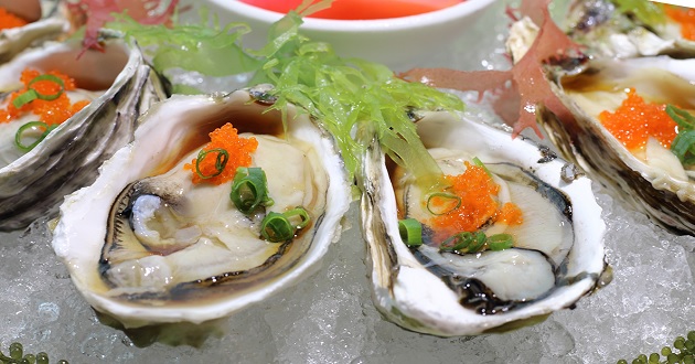 Hàu sashimi Hàu sashimi