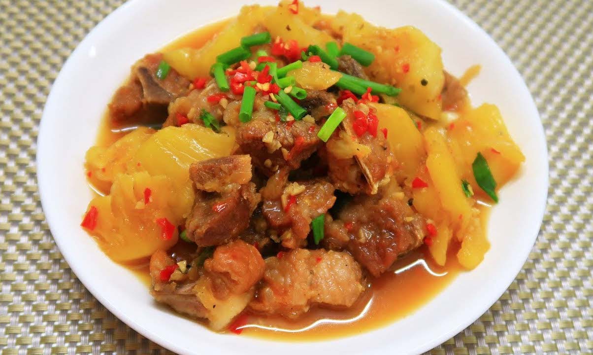Thịt heo kho thơm Thịt heo kho thơm