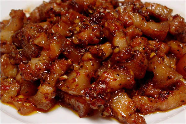 Thịt heo kho mắm ruốc Thịt heo kho mắm ruốc