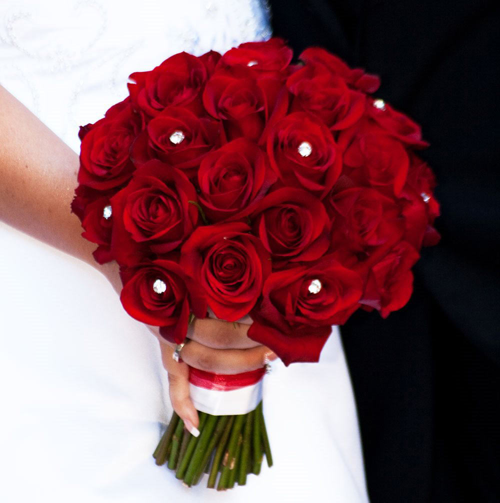 Hoa hồng cưới cầm tay đẹp, đơn giản Hoa hồng cưới cầm tay đẹp, đơn giản