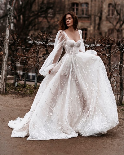 Hình ảnh cô dâu mặc váy cưới đẹp, lấp lánh Hình ảnh cô dâu mặc váy cưới đẹp, lấp lánh