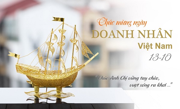 Hình ảnh đẹp chúc mừng ngày Doanh nhân Việt Nam 13/10