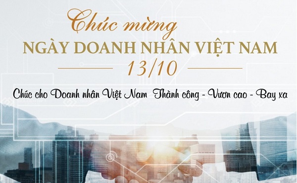 Hình ảnh đẹp chúc mừng ngày Doanh nhân Việt Nam 13/10