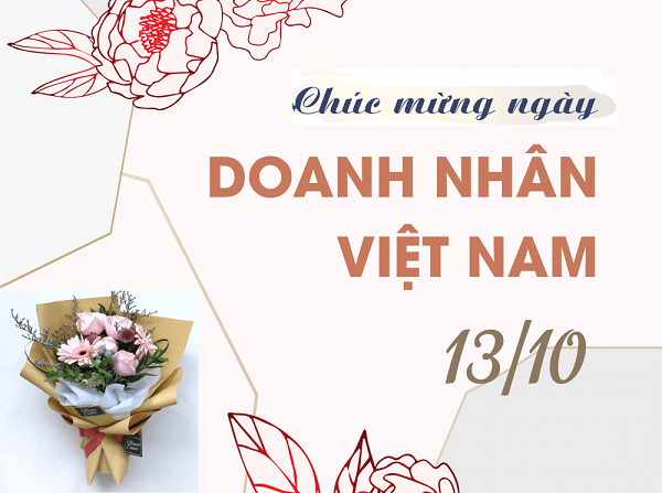 Hoa chúc mừng ngày Doanh nhân Việt Nam