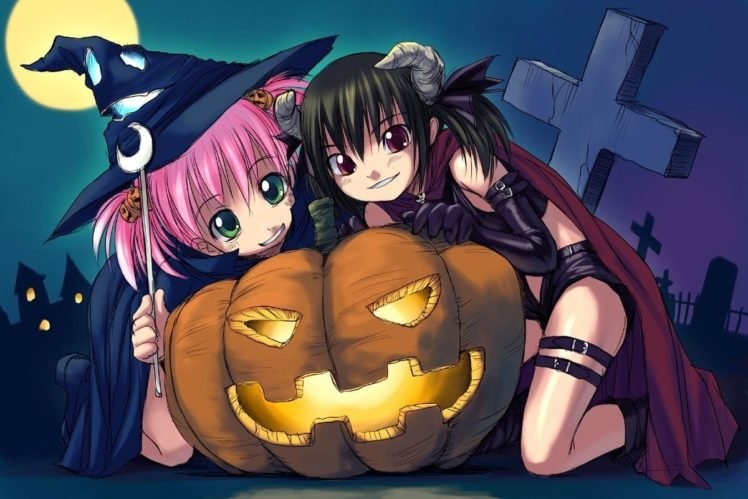 Hình nền anime Halloween