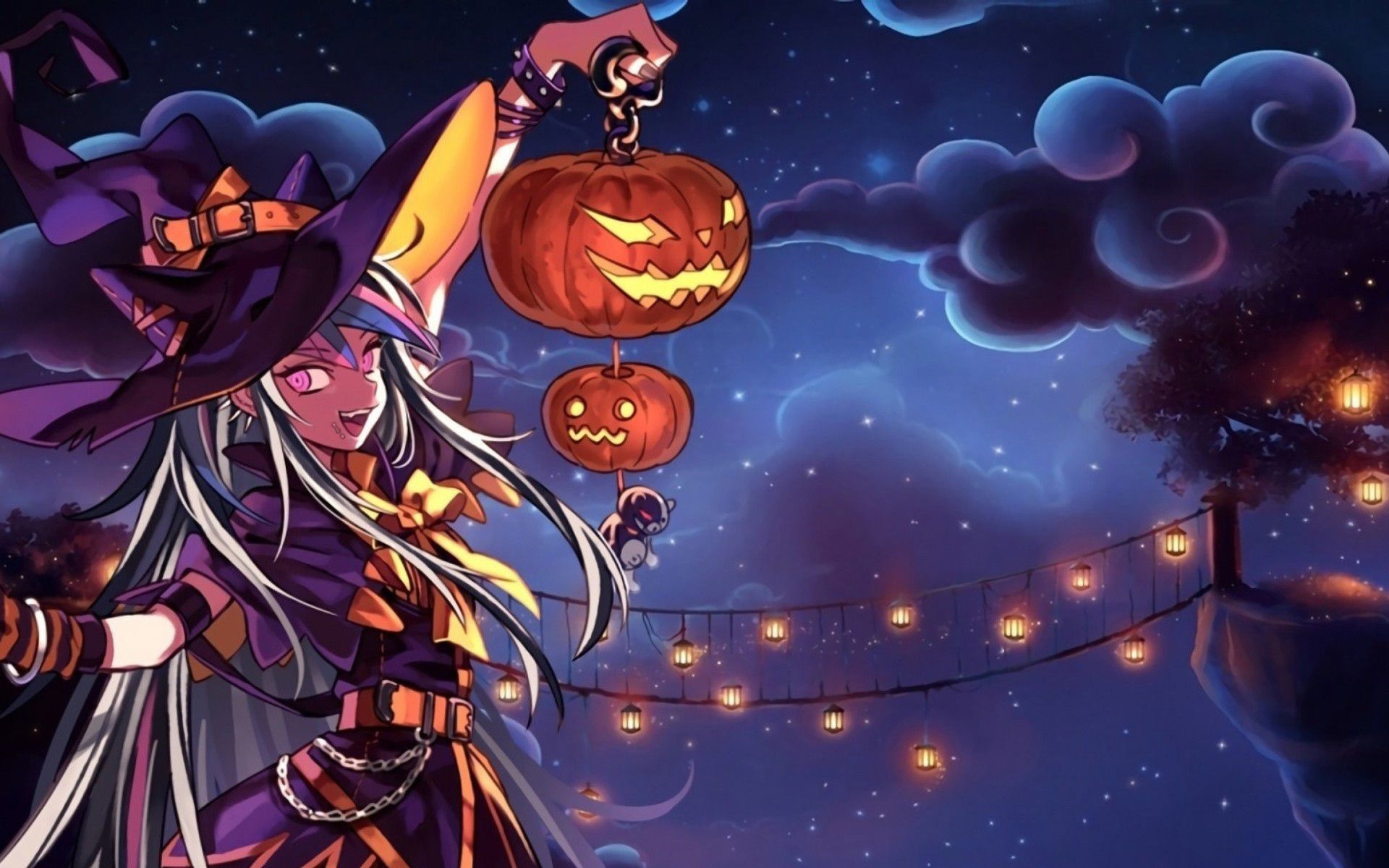 Hình nền anime Halloween