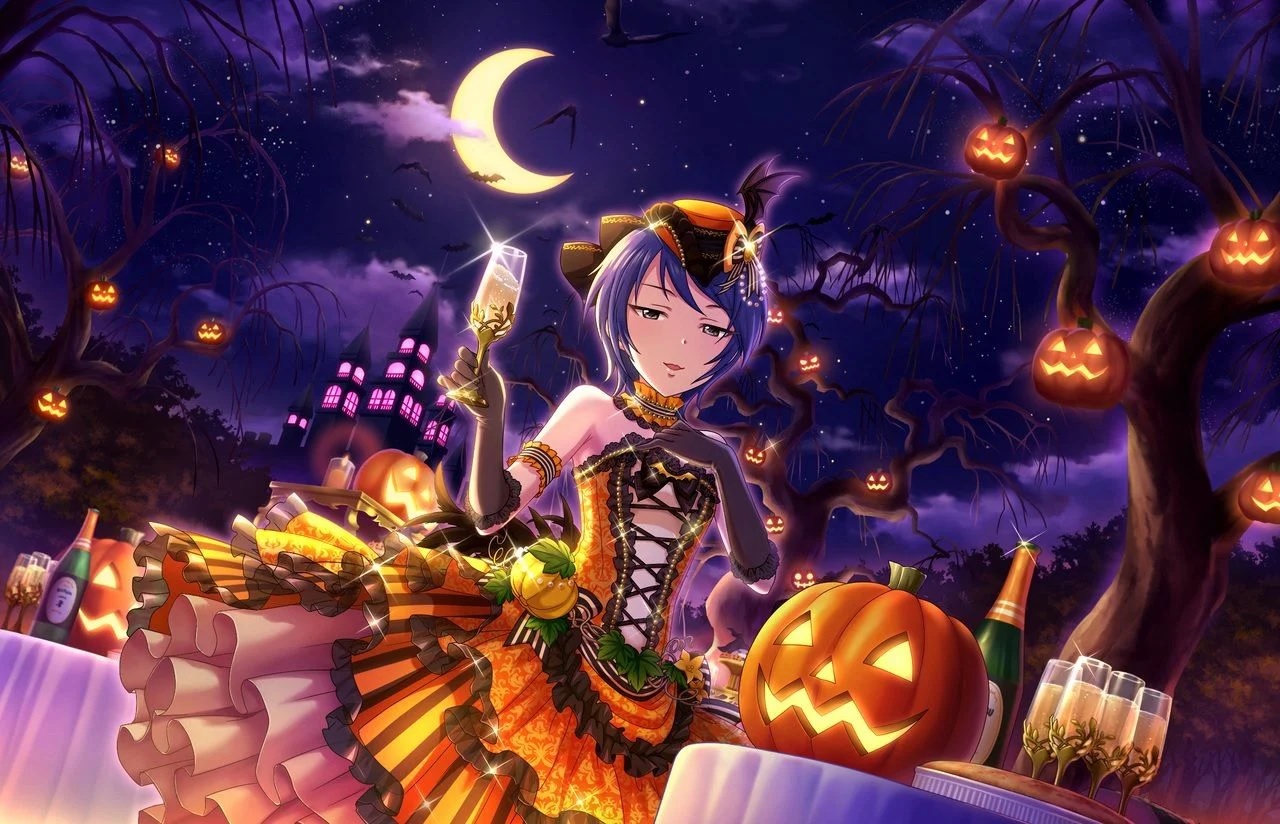 Hình nền anime Halloween