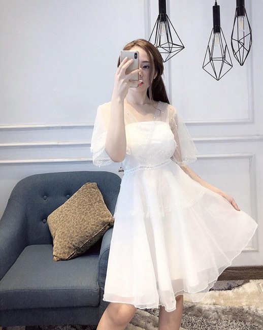 Đầm mặc đi ăn cưới cho bạn nữ Đầm mặc đi ăn cưới cho bạn nữ