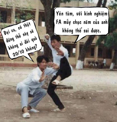 Hình ảnh chế ngày 20/10 hài hước, bá đạo nhất Hình ảnh chế ngày 20/10 hài hước, bá đạo nhất