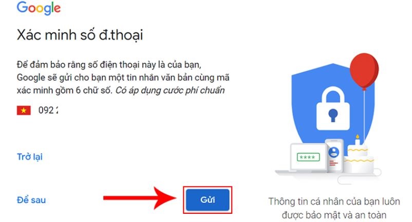 Cách tạo lập, đăng ký tài khoản Gmail mới trên máy tính