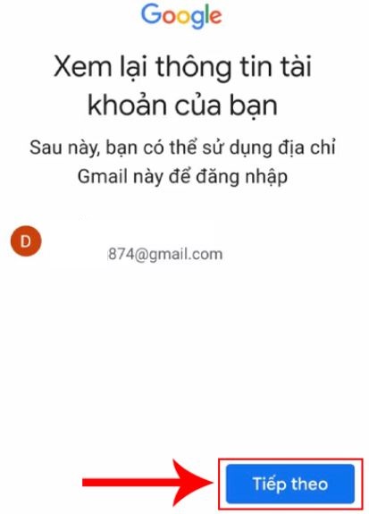 Cách tạo tài khoản Gmail trên điện thoại Android