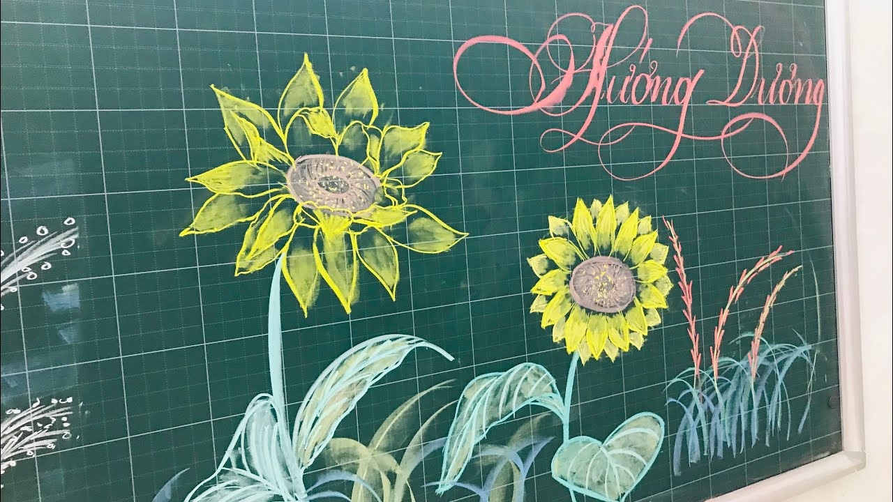 Mẫu trang trí bảng lớp chào mừng 20/10 Mẫu trang trí bảng lớp chào mừng 20/10