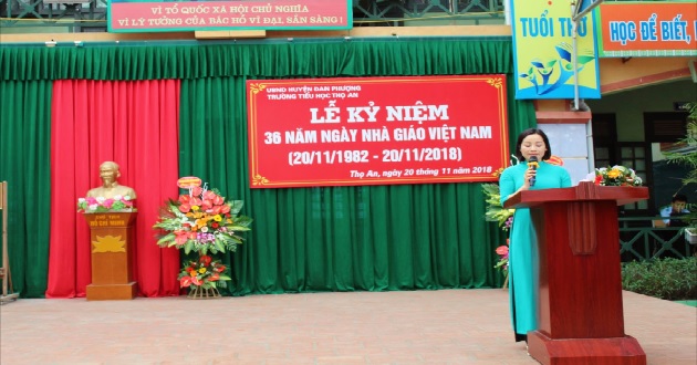 Bài phát biểu 20/11 của giáo viên