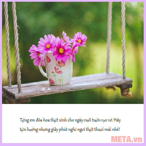 Lời chúc cuối tuần bằng hình ảnh đẹp Lời chúc cuối tuần bằng hình ảnh đẹp