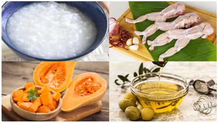 Cách nấu cháo ếch cho bé ăn dặm