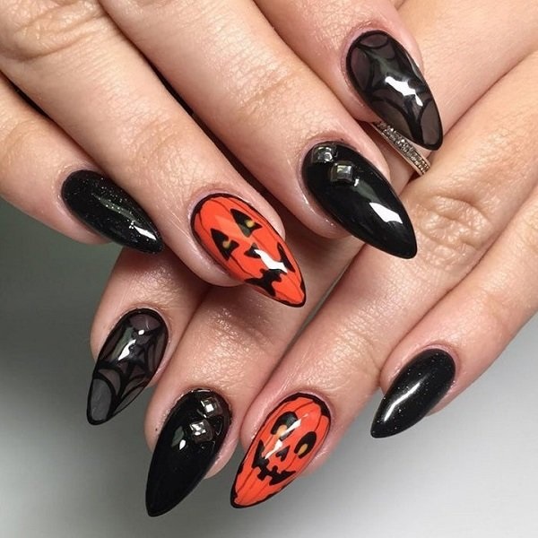 Mẫu nail Halloween đẹp