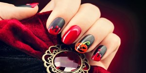 Mẫu nail Halloween đẹp vẽ trên móng tay cực ngầu