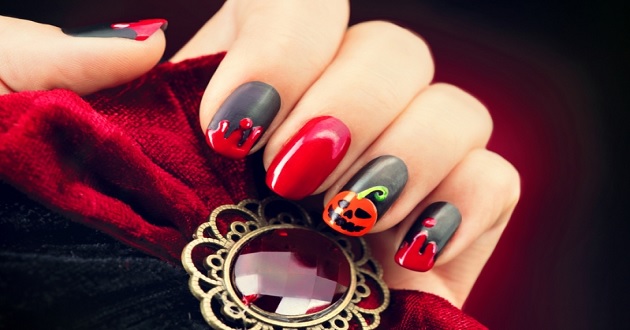 Mẫu nail Halloween đẹp