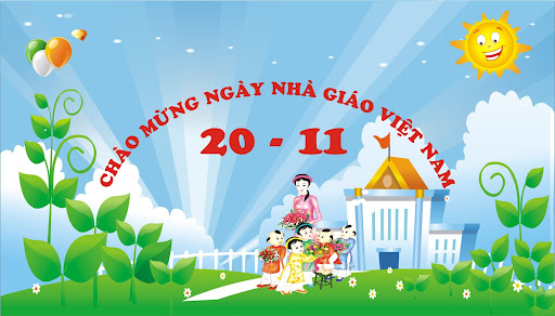 Mẫu background ngày 20/11 10