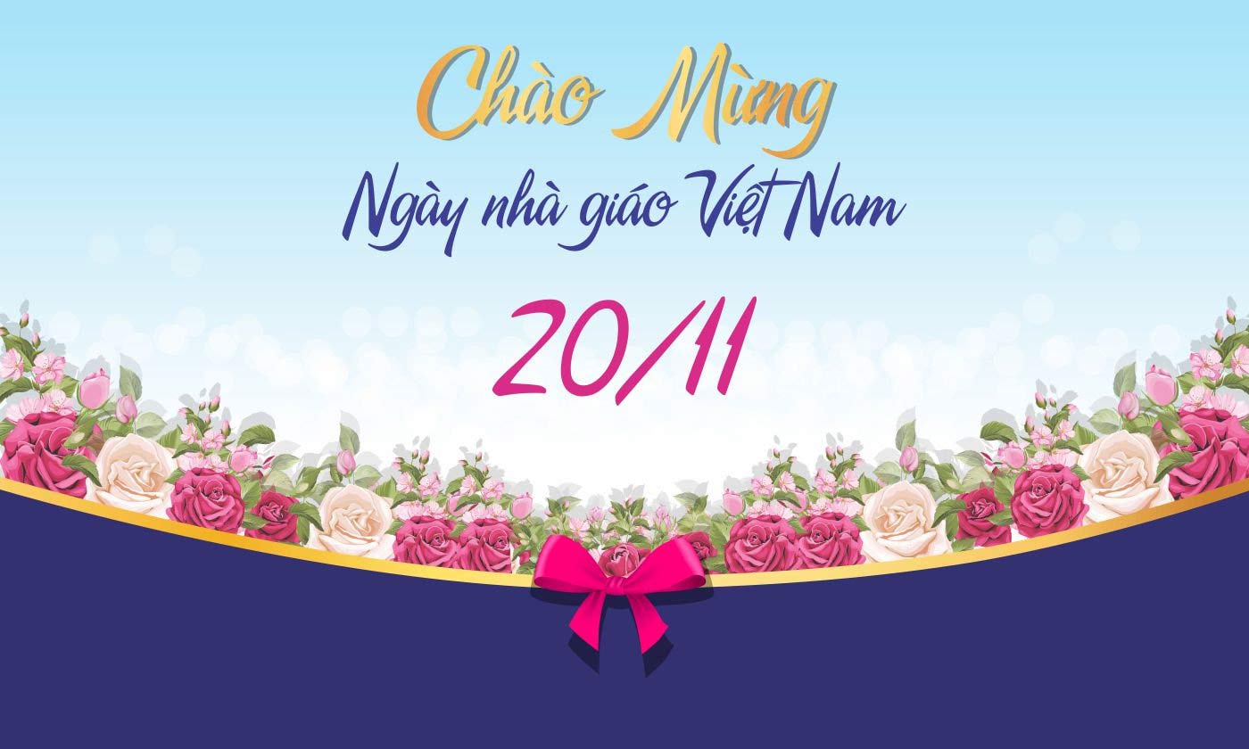 Mẫu background ngày 20/11 5