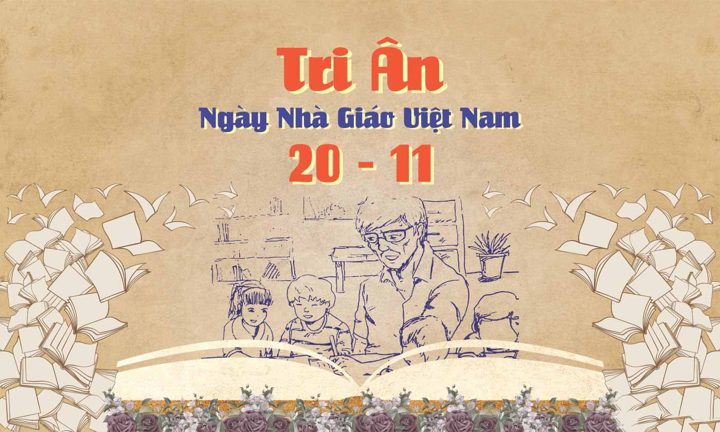 Mẫu background ngày 20/11 6
