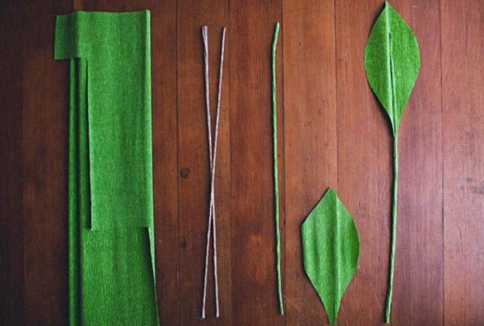 Cách làm hoa hồng xoắn bằng giấy nhún đẹp nhất