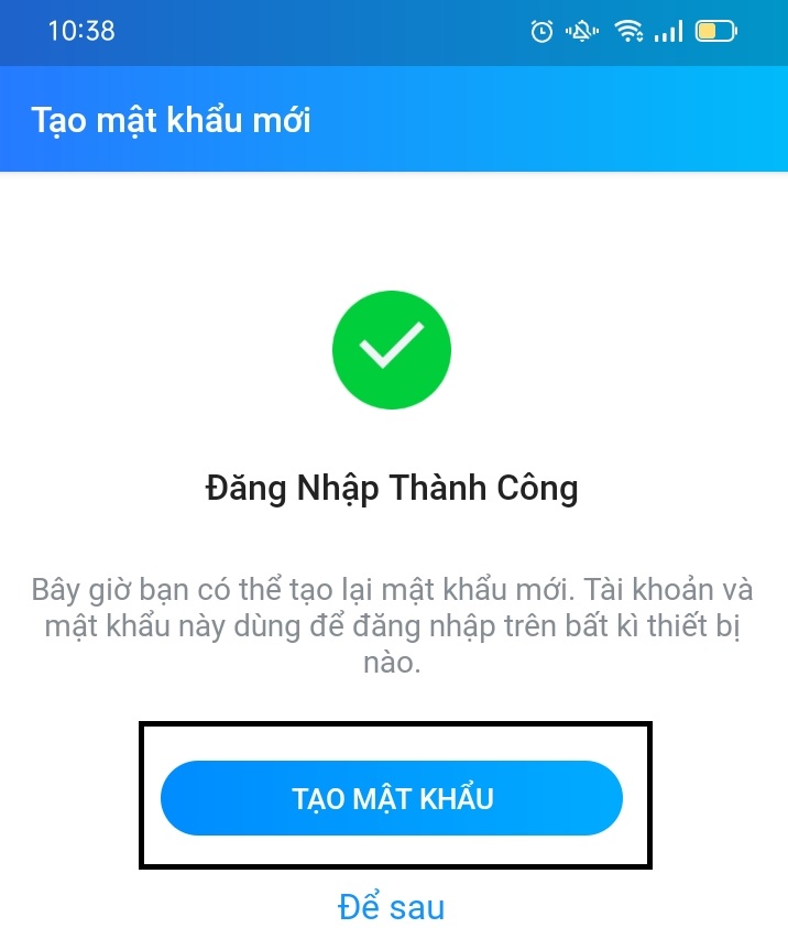 Cách lấy lại mật khẩu Zalo Cách lấy lại mật khẩu Zalo