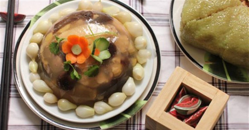 Cách nấu thịt đông gà và lợn ngon nhất