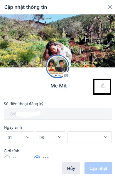  cách đổi tên Zalo của mình trên máy tính