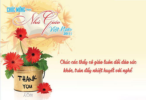 Hình ảnh chúc mừng 20/11 Hình ảnh chúc mừng 20/11