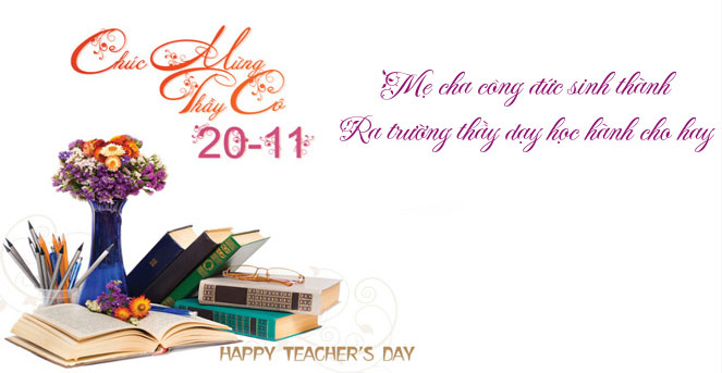Hình ảnh chúc mừng 20/11 Hình ảnh chúc mừng 20/11
