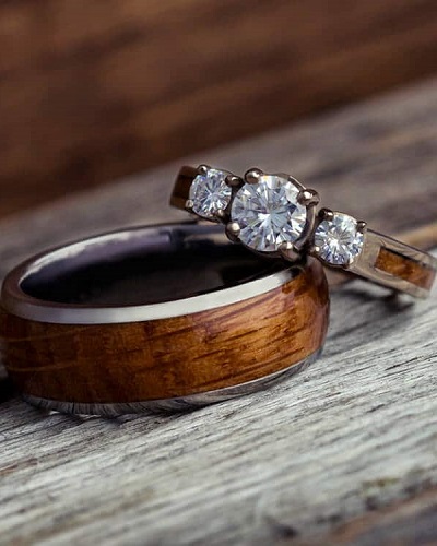 Nhẫn cưới đơn giản sang trọng Nhẫn cưới đơn giản sang trọng