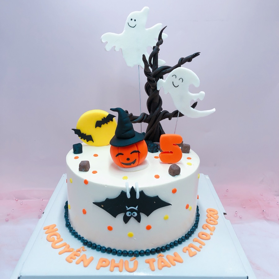 Những mẫu bánh kem Halloween đẹp dễ thương