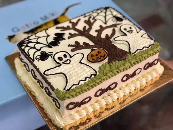 Những mẫu bánh kem Halloween đẹp dễ thương