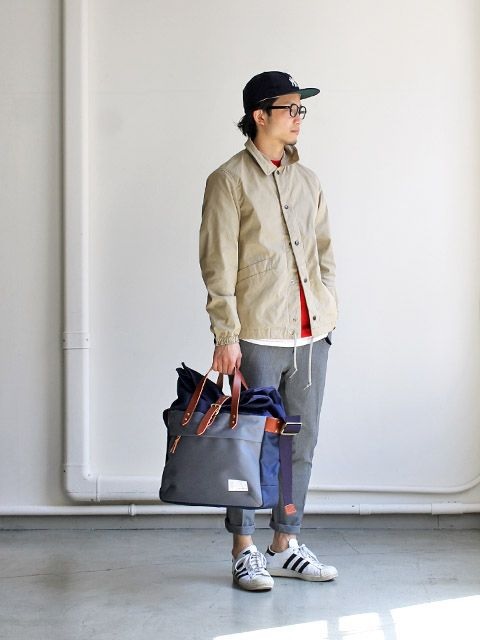 Cách phối đồ với quần ống rộng nam cá tính Cách phối đồ với quần ống rộng nam cá tính