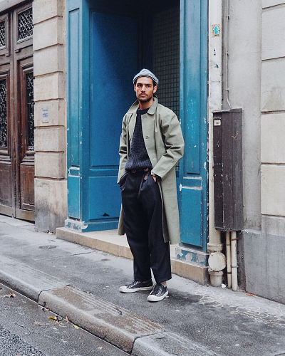 Cách phối đồ với quần ống rộng nam Cách phối đồ với quần ống rộng nam