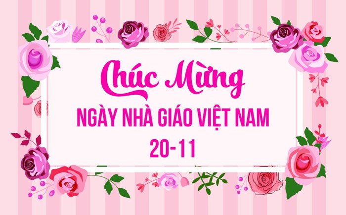Lời chúc 20/11 ngắn gọn của phụ huynh cho giáo viên mầm non
