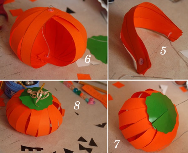 Cách làm bí ngô Halloween Cách làm bí ngô Halloween