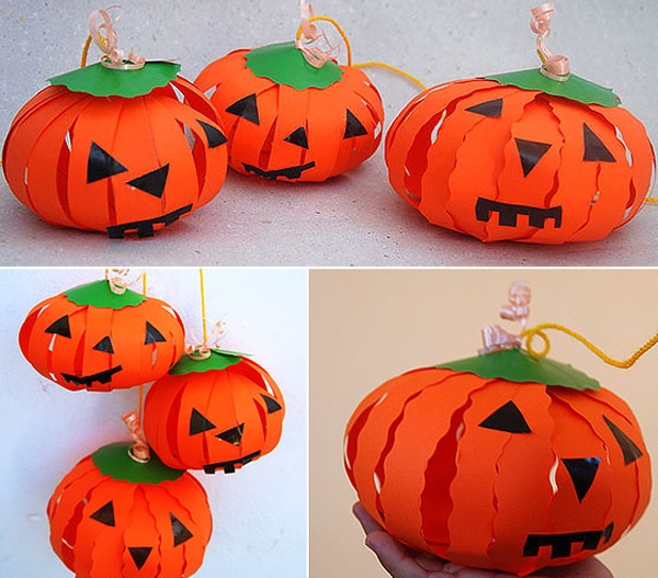 Cách làm bí ngô Halloween Cách làm bí ngô Halloween